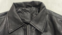真维斯（Jeanswest）复古秋冬季新款皮衣外套男PU皮教练飞行员夹克美式休闲宽松机车服 JK80黑色 L 实拍图