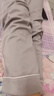 京东京造【10A抑菌】A类一等品50支纯棉睡衣男睡衣秋冬情侣家居服鲨鱼灰L 实拍图