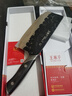 王麻子菜刀家用 手工锻打斩切刀厨房切菜斩骨两用刀具【10铬复合钢】 实拍图
