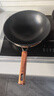 三禾炒锅无涂层铁锅不粘锅炒菜锅炒锅不锈燃气专用黑色圆底TC32T10 实拍图
