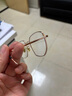 VGO防蓝光眼镜防辐射眼镜男女蓝光阻隔率＞90%超轻β钛平光玫瑰金 实拍图