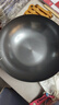 美的（Midea）铁锅炒锅 无涂层精铁炒菜锅 平底牛排煎锅家用燃气灶电磁炉通用 实拍图