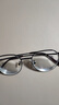 蔡司（ZEISS）镜片近视眼镜框男半框防蓝光辐射可配带散光度数眼睛女钛合金镜架 升级钛材 黑银 配colorein镜片1.56防蓝光 0-600 实拍图