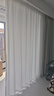 幻影纱窗帘客厅卧室透光不透人隔断纱阳台飘窗遮光布纱窗帘 幻影纱-白色 3米宽*2.7米高【挂钩款】一片 实拍图