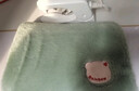 彩虹暖手宝热水袋 电热暖手宝暖肚子暖水袋暖脚暖身暖手宝宝充电 绿色 实拍图