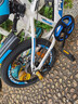 凤凰（Phoenix）儿童自行车山地车男女学生脚踏车6-12岁童车 霸道 白蓝色 18寸 实拍图