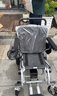护卫神电动轮椅630老人专用全自动轻便可折叠旅行双人出行代步车W73001 【1】上飞机款/6.6安锂电池/快速折叠/电助推 搭载专利防翻系统/电磁刹车/六重减震 实拍图