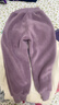 真维斯儿童加绒裤子秋冬双面绒长裤女童冬季一体绒卫裤男大童保暖运动裤 【女童款】紫/J纯色 130 实拍图
