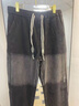 头号青年直筒牛仔裤男士秋冬季潮牌加肥大码男装阔腿休闲长裤子男 黑 5XL 实拍图