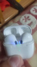 威岸 蓝牙耳机适用iqoo真无线vivo半入耳式IQOO11/10/9/neo8/7/5s6pro/x90/s12超长续航无感延迟 皓月白 实拍图