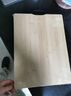京东京造 菜板 砧案板切菜家用双面厨房竹板【天然楠竹】38*28*1.7cm 实拍图