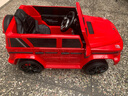 福儿宝奔驰授权大G儿童电动车玩具车可坐人四轮带遥控越野小孩宝宝送礼 四驱红+减震器+后备箱+皮座+软胎 实拍图