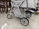 ANGI BABY婴儿车高景观婴儿推车可坐可躺轻便折叠双向推行宝宝推车遛娃神器 银灰色【可坐可躺+四轮避震】 婴儿车可坐可躺一键收车四轮减震 实拍图