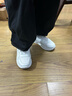 回力（Warrior）儿童鞋男童运动鞋小白鞋女童旋钮扣休闲鞋 WZ(CL)-0672 白色 31  实拍图