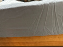 京东京造 悦柔夹棉床笠 120g加厚耐用磨毛A类床垫保护套 1.5米床 科技灰 实拍图