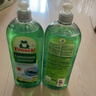 Frosch柠檬浓缩洗洁精 750ml*2 植物提取无残留 果蔬清洗 德国原装进口 实拍图
