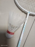 匹克羽毛球拍全碳素对拍成人学生儿童拍套装轻风系列 黑白 实拍图