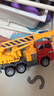 宝乐星儿童玩具3-6岁男孩生日礼物大号工程车惯性挖掘机吊车汽车模型 实拍图