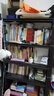 唐辑书架书柜家用落地置物货架学生钢制收纳储物架子 黑五层80*35*160 实拍图