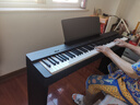 雅马哈（YAMAHA）电钢琴P225B/WH儿童成人初学88键重锤智能蓝牙便携式钢琴P125升级 新品P225B主机+原装木架+单踏+琴凳大礼包 实拍图