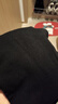 优衣库女装HEATTECH EXTRA WARM 混纺高领T恤/长袖 9%羊绒 478954 478954/09黑色 L 实拍图