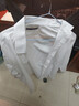京东京造【奢华200支】衬衫男白衬衫长袖衬衫外套男装冬装高端 白色 41 实拍图