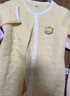 巴拉巴拉童装婴儿服包屁衣新生儿连体衣冬装衣服夹棉保暖舒适爬服 黄底熊31402 90cm 实拍图