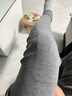 浪莎秋裤男单件纯棉薄款羊毛抑菌护膝男士棉毛裤保暖线裤衬裤深灰 L 实拍图