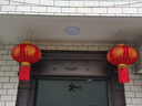 乐睦唯（L'AMAVO）2026新款大红灯笼阳台灯笼大门挂的春节灯笼室外免接线防水灯笼 80#【无线遥控款】适合商品房、小阳台 55cm 平安珠长杆圆福【无线遥控款】无需插电【一对装】 实拍图