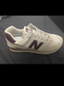 NEW BALANCE NB574官方休闲鞋女鞋复古舒适秋冬透气网鞋轻便百搭潮流运动鞋 米白色 WL574RCF 38 (脚长24.5cm)尺码详询客服 实拍图