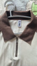 森马（Semir）POLO衫女短款拼色插肩袖修身上衣小个子秋显瘦套头衫101524115003 实拍图