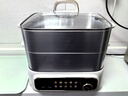 苏泊尔（SUPOR）电蒸锅 家用多功能炖蒸煮一体电热锅 0涂层不锈钢蒸屉 电煮锅 18L多用途锅 ZN30FC669 实拍图