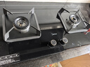 美的（Midea）【国家补贴换新立减20%】燃气灶液化气 双灶具 家用5.0kW台嵌两用 高热效 可调节底盘 Q325-M 实拍图
