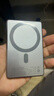 图拉斯小云宝Air超薄磁吸充电宝3C认证magsafe无线快充iPhone17卡片移动电源适用苹果16华为可上飞机 灰 实拍图