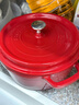 卡罗特珐琅锅铸铁锅家用送礼乔迁礼物炖锅炖盅砂锅汤锅不粘锅煮锅 24cm 实拍图