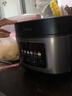 美的（Midea）电饭煲家用4L彩屏大容量3-4人大火力炫彩大屏米饭锅金属拉丝机身不粘锅智能预约小米粥电饭锅RE416 实拍图