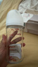 贝亲（Pigeon）玻璃奶瓶宽口径防胀气240ml M号奶嘴 3月+ AA187  实拍图