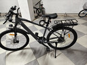 永久锂电池助力电动自行车禧玛诺变速超长续航山地车男女士双碟刹单车 F58-摩天灰【10A线碟】26寸 实拍图