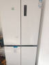 美菱（MeiLing）双系统零嵌冰箱510升十字冰箱四开门超薄冰箱底部散热节能主动除菌国家补贴BCD-510WSP9CZX雪域白 实拍图