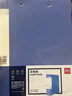 得力（deli）【超级爆款】5只A4金属双强力夹硬文件夹办公用品大容量试卷收纳资料夹诗朗诵签约夹板 33296蓝色 实拍图
