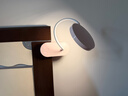 公牛（BULL）A级照度ML-D005B-DS充插两用无极调光宿舍家用夹子台灯粉色4000K 实拍图