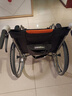 鱼跃 (yuwell)手动轮椅车H062折叠老人轻便免充气铝合金旅行手推代步 实拍图