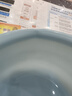 京东物流 加厚塑料洗脸盆家用洗衣服盆小面盆学生洗脚盆洗菜泡脚 蓝色 中号+大号 实拍图