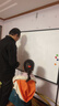 得力120*90cm支架白板 白板写字板书写稳固移动升降教学辅导办公会议磁性黑板家庭33725【销冠系列】 实拍图