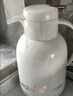 迪士尼保温壶家用暖水壶热水瓶暖壶暖瓶玻璃内胆按压式 1.3L奶油白金 实拍图
