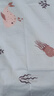 水星儿童（MERCURY Kids）幼儿园全棉抗菌床褥罩(海蓝色/海洋)60cm×135cm 婴幼儿A类 实拍图