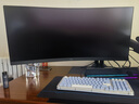 AOC 34英寸带鱼屏显示器电竞曲面准4K高刷HDR办公电脑屏幕21:9游戏宽屏升降旋转 【新】240Hz Fast VA快速液晶CU34G4Z 实拍图