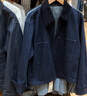 优衣库男装女装休闲拉链短茄克外套巴恩风翻领夹克478230 480827 480827/68深蓝色(牛仔色) M 实拍图