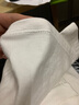棉致t恤男纯棉潮流纯色小白宽松休闲短袖百搭情侣上衣 白色 M 实拍图