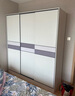 白浅【免费安装】衣柜卧室储物柜子移门衣橱简易推拉门大衣柜 【三门】1.6米主柜 实拍图